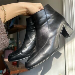 Amalfi Black Leather Boot